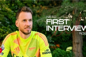 斯基拉：阿森纳35岁门将内托即将自由身离队