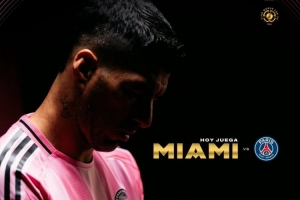 挑战欧冠冠军！迈阿密国际晒海报预热对阵巴黎：让我们创造历史