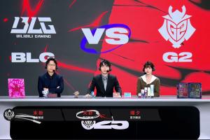 米勒更博：迎着八点的太阳，我要上班了！和舒子txqq解说blg g2