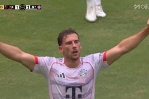 这球漂亮！格雷茨卡远射轰出世界波，拜仁3-1领先弗拉门戈