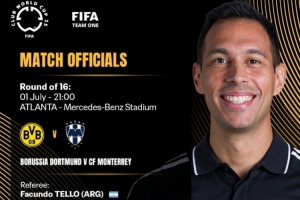 多特VS蒙特雷裁判：阿根廷裁判法昆多-特略执法