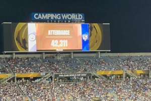 曼城vs利雅得新月上座数据：42311人入场观战