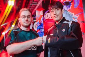 LOL官方发布赛前双方打野碰拳：InspiredTarzan