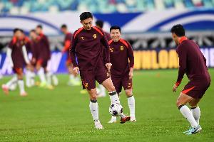 北青：张玉宁参与国足今日合练，三后卫吴少聪、蒋圣龙、魏震缺席