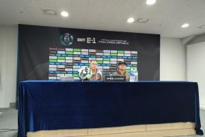 在现场|中国女足主帅：没夺冠比较失望和痛苦，希望球队吸取教训