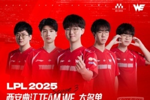 WE第三赛段阵容：上单Cube 打野Monki 中单Karis 下路Taeyoon 辅助Vampire