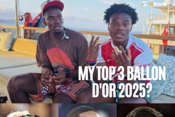 博格巴蜜汁微笑Speed评金球前三：亚马尔&登贝莱&马奎尔