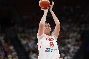 张子宇亚洲杯篮下命中率72.4%&场均篮下9.2分 场均低位单打9.6次