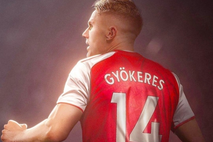 Here we go❗罗马诺：约克雷斯向阿森纳确认，他将身披14号球衣