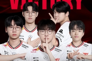 击败GEN中断27连胜，T1赛后发文：2-1赢下，这就是T1主场