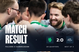 Niko联手m0NESY合砍75杀 京介首秀35杀 Falcons轻松横扫GL