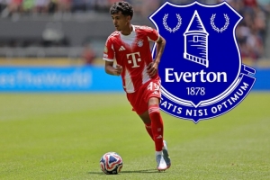 德天空：总价1200万，拜仁19岁左后卫阿兹努转会埃弗顿达口头协议