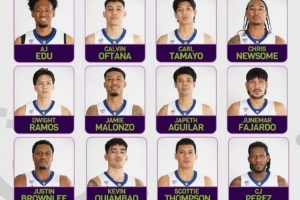 菲律宾男篮公布亚洲杯12人名单：布朗利&法哈多在列