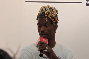 给杨瀚森的建议？巴特勒：别尝试和勇士对抗 结果不会是你想要的