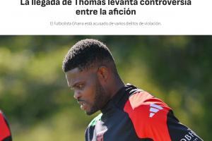 阿斯：托马斯加盟黄潜遭诸多球迷反对，他身背强奸指控&明天出庭