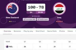 媒体人：新西兰阵地战发起进攻能力欠佳 核心轮换内线高度不太够