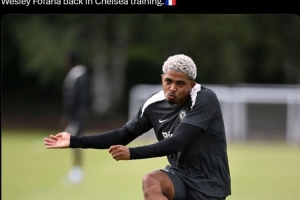 克服伤病！记者：韦斯利-福法纳回归切尔西参与训练