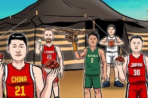 亚洲杯官方社媒晒16强漫画海报 胡金秋登上封面