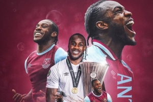 官方：35岁西汉姆名宿安东尼奥不会续约，效力10年323场83球42助