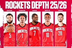 美记：火箭本应补强1号位&范弗里特已老 球队可让阿门改打控卫