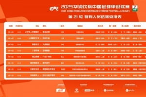 中甲第21轮裁判名单：铁人vs红狮，佛山vs广州豹两场启用VAR