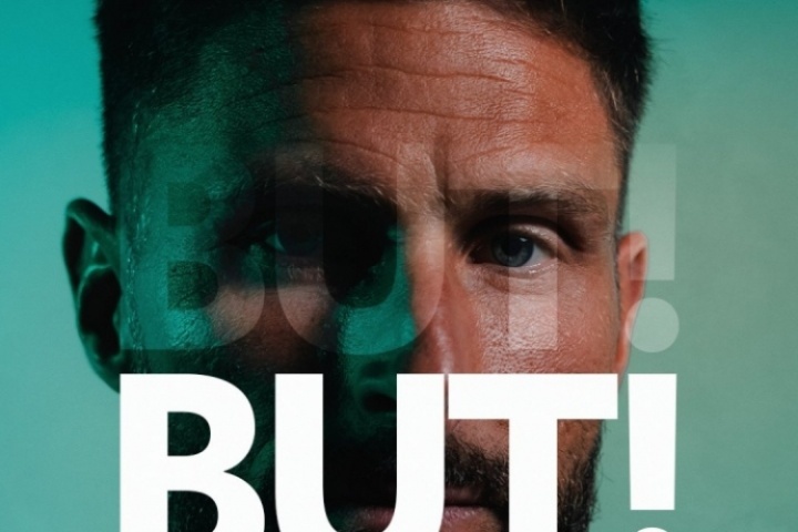 天王盖地虎❗38岁吉鲁回归法甲首秀破门 精彩跑位+不停球左脚低射