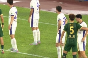 半场-浙江1-0领先津门虎 卡列洛破门米特里策角球助攻罗斯中柱