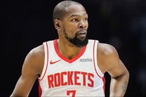 最高2年1.24亿！可能降薪！KD和火箭谈过提前续约 预计会达成一致