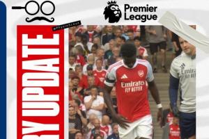 无缘战利物浦！分析师：萨卡可能伤缺2-6周，厄德高一个月内复出