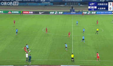 打花了！纳萨里奥挑传助攻，阿奇姆彭单刀挑射破门，河南4-0英博