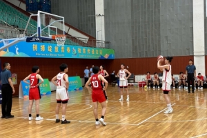 中国U16女篮61-66不敌日本U18女篮 收获中日韩青少年运动会亚军