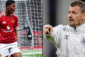 外媒：丹麦U21主帅希望奥比-马丁被外租，曼联没有这样的计划