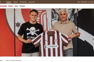 官方：圣保利签下马格德堡前锋卡尔斯 据悉转会费400万欧