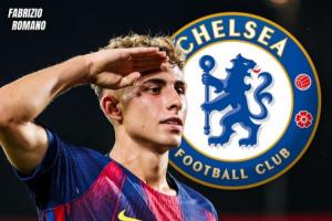 交易取消！TA：切尔西放弃签巴萨中场费尔明，此前4000万报价遭拒