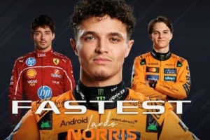 F1意大利站三练成绩：诺里斯第1 勒克莱尔第2 皮亚斯特里第3