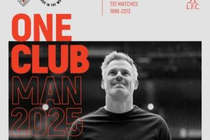 红军传奇！官方：利物浦名宿卡拉格获得2025年“一人一城”奖