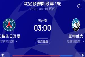 卫冕冠军遭遇伤病潮！巴黎开赛4轮伤5名大将，周中欧冠对亚特兰大