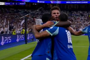 皇马主场先丢球！居勒尔被断球，格林伍德助攻维阿破门