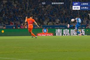 袁甲：泰山申花争议点球足协评审后没有结果，要咨询国际足联了