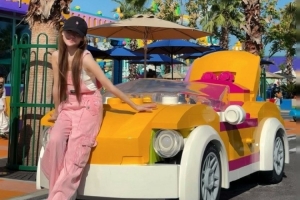 LPL主持BaoBao晒游玩照：LEGO DAY️