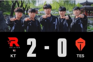 LCK官方发文祝贺KT晋级：KT一路高歌，直指淘汰赛阶段！