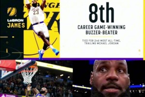 老詹追平科比和乔约翰逊 “排名历史第二”