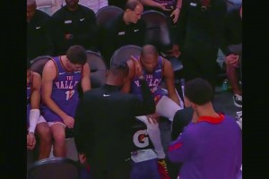 杜兰特可能已经打完了在太阳的最后一场球。