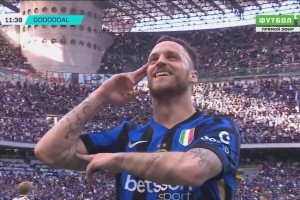 国米反击行云流水！阿瑙托维奇推射破门！迪马尔科送助攻！