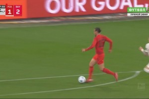 错失绝佳良机！萨内半场超级单刀打门没有打进！