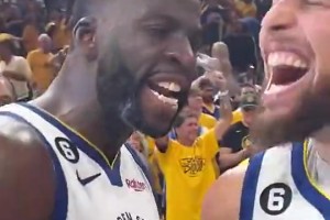 回旋镖巴恩斯23年错失绝杀，追梦对库里吼：我们看过这集！