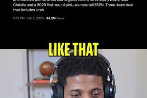 文本段！乔治此前：东契奇都能被交易？有点担心自己了！