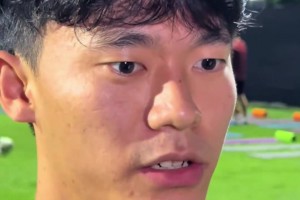 印尼赛前扬言2:0赢国足，胡荷韬表示不理睬、不受影响，专注自己