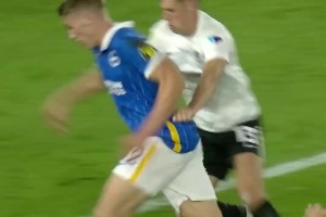 曾短暂效力英超！约克雷斯布莱顿唯一进球！停球转身抽射破门！