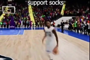 第一视角打NBA，NBA还是不太适合我。。。